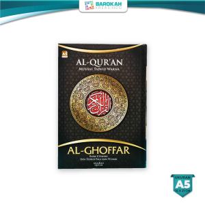Mushaf Al Quran Tajwid Warna Al-Ghoffar A5 Tanpa Terjemah  Disertai Doa Dzikir Pagi Petang