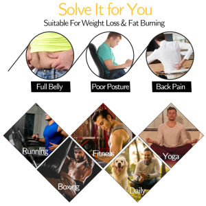 ZEEMIN Christmas and Halloween gifts Men Body Shaper Waist Trainer Sweat Vest Compression Shirt Weight Loss Slimming Shapewear Workout Tank Tops Fitness Sauna Suits