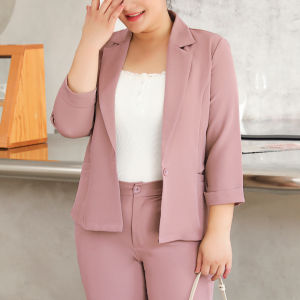 Jass Store Korean Style 3/4 Sleeves Blazer For Office/Casual Wear With 1Button For Inclosure #8019