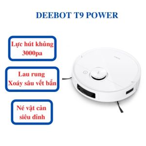Robot Hút Bụi Lau Nhà Ecovacs DEEBOT T9 POWER - Hàng trưng bày mới 99%