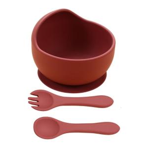 Easy Feeding Silicone Snail Bowl For Baby Feature Suction Cup Design Includes Easy Holding Spoon for Toddler