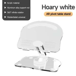 ✅100% Original Yoky Foldable Non-Slip Tablet Stand Desktop Transparent Acrylic 360° Rotation Stand Holder