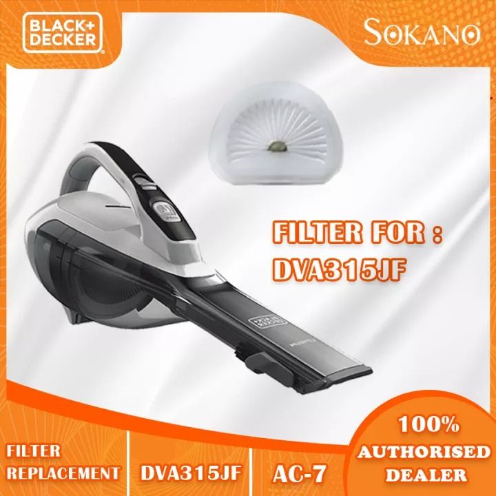 Pack de 4 filtros N600601 para aspiradoras inalámbricas Black & Decker