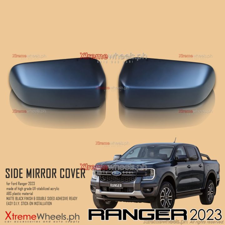 Ford Ranger XLT XLS XL WILDTRAK RAPTOR 2023-2024 Side Mirror Cover ...