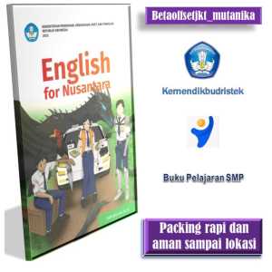Buku bahasa inggris english for nusantara kelas 9 IX kurikulum merdeka