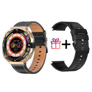 GT 5 Smartwatch 1.5inches IPS Full Viewing Angle Color Screen Chat GPT Compass Bus Code NFC Access Control GPS AI Voice Assistant Bluetooth Call Bluetooth Music Playback Weather Health Monitoring Multi-sport Mode Watch