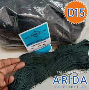 ( Benang PE ) Tali / Benang PE Serbaguna Merek Arida Eceran Per Ikat Ukuran D15 ( Ketebalan Tali 1.2 mm )