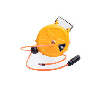 NeoHome โรลม้วนเก็บสายลม แบบสปริง ตลับโรล สายลมPU ยาว 10 / 15 เมตร ที่ม้วนสายลมอัตโนมัติ