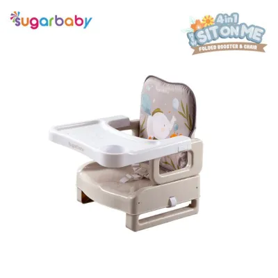 Sugarbaby 4in1 folded booster & chair kursi makan bayi lipat free bubble wrap