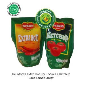 Del Monte Extra Hot Chilli Sauce 500gr POUCH