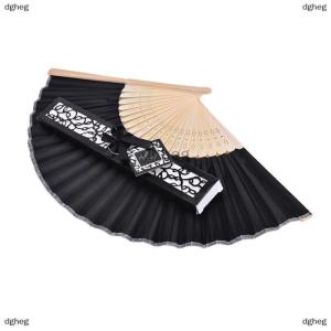 [COD] dgheg 1pc Ivory Bridal Chinese Bamboo Silk Hand Fan Wedding Favors Guests Gifts Hot