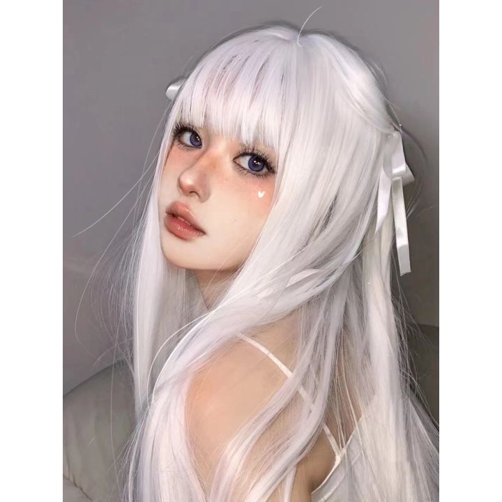 White 2025 wig lazada