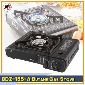 BDZ-155-A Portable Butane Gas Stove Camping Gas Stove Single Burner for Butane Gas (No Specific Color)