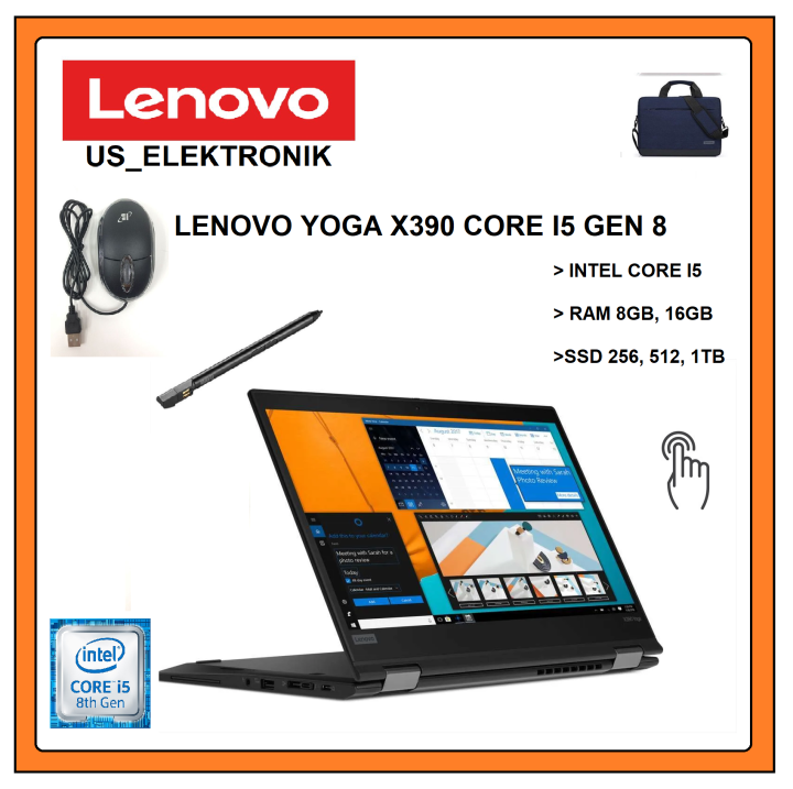 8th Gen Ci5 Laptop LAPTOP 2IN1 LENOVO YOGA X390 CORE I5 GEN