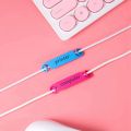 80Pcs Cable Labels Tags for Marking Wires Multicolored Cable Management Labels Clip Cord Cable Identification Marking. 