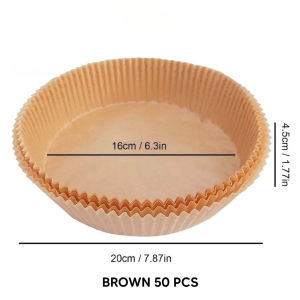 Silikon Air Fryer Ezlife 6pcs Silicone Air Fryer Oven Basket Pot Reusable Baking Trays Food Safe Non Stick