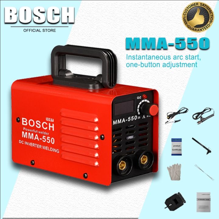 BOSCH MMA550A Welding Machine IGBT Technology Convenient With Digital