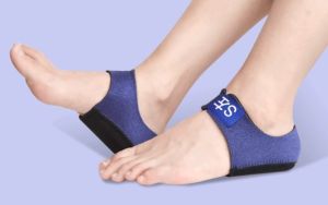 SILICA GEL HEEL SUPPORT PAD Relieves Pain/Reduces Pressure/Comfortable/Suitable for young & old