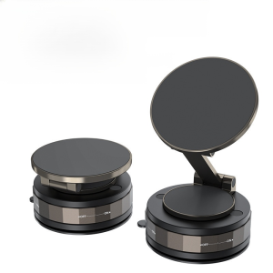 Magnetic Bracket Stable Navigation Bracket No Need for Floor Adhesive Triple Folding Ring Magnets