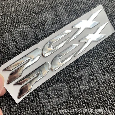 QIHUISHI 3D รูปลอกสติ๊กเกอร์จักรยานยนต์ PCX สำหรับอัพเกรดตกแต่งกระจกหน้ารถสกู๊ตเตอร์