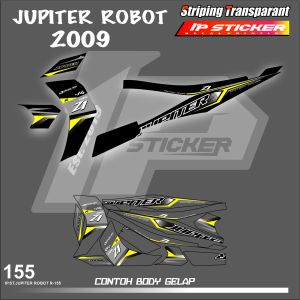 JUPITER ROBOT (COD) STIKER STRIPING MOTOR YAMAHA JUPITER ROBOT - STIKER LIST SIMPLE WARNA VARIASI DESAIN RACING HOLOGRAM DAN TRANSPARAN BISA COD IP.KODE R-155 IP PROJECT