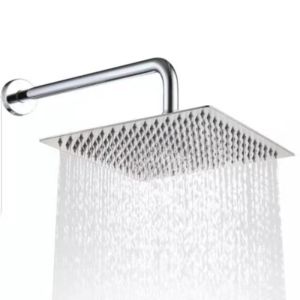 6 8 10 12 Inch Ultra Thin 201 Stainless Steel Rain Shower Head Square