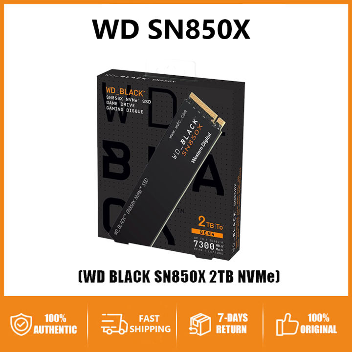 Original Wd Black 1tb 2tb Sn850x Nvme Internal Gaming Ssd Solid State Drive Gen4 Pcie M2 3940