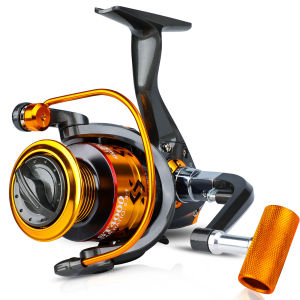 Sougayilang Alat Gulungan Pancing 12BB Gulungan Pancing Ikan Mas Gearing Reel Pancing Berputar 5.5:1 Gulungan Pancing Kecepatan Tinggi Untuk Ikan Mas
