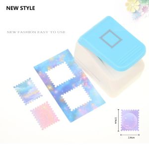 BESTIT Handmade Stamp Embossing Machine DIY Crafts Embosser Stamp Shape Punch  Labor-saving Stamp Border Punch For Paper Crafting Scrapbooking