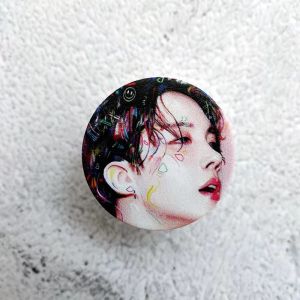 BTS Phone Holder Oil Painting Kildren Phone Stand KPOP BTS Mobile Phone Support Grip