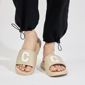 Dép nam MWC 7796 - Dép Nam Quai Ngang Chữ Thêu C Dép Nam Kiểu Dáng Thời Trang