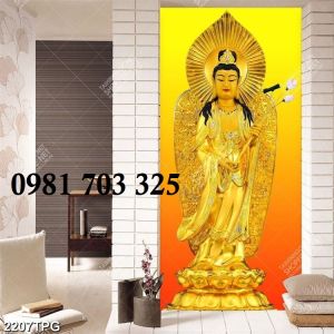 Tranh gạch Phật pháp mâu ni