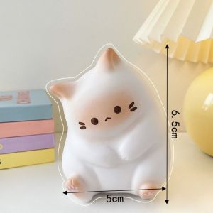 MADEWITH Plushie Squeeze Toys Cartoon Cat Slow Rebound Decompression Doll Fashion Cute Release Anxiety Toy
