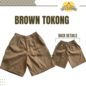BSP Brown Tokong Shorts Scouting Uniform for Boy | Theo Clothing