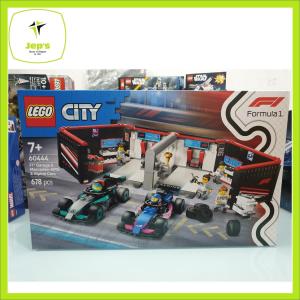 Lego City 60444 F1 Garage and Mercedes AMG and Alpine Cars (2025)