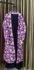 OUTER KONDANGAN/OUTER BAHAN KATUN/CARDIGAN WANITA TERBARU 2026/LONG OUTER MOTIF BUNGA