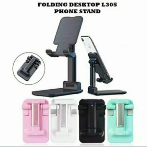 【MYM Ready Stock】Universal Folding Desktop Phone Holder & Stand Support Adjustable Portable Desktop Holder Stand With Ready Stock