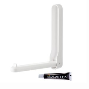 GEMMA Punch Free Foldable Clothes Hanger Plastics Wall Mounted Hanger Storage Shelf Convenient Storage Holder Hanger Organizer Household