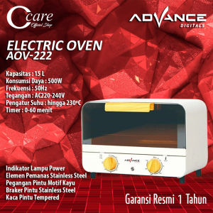 Advance Oven Listrik AOV-222 Electric Oven 500 Watt