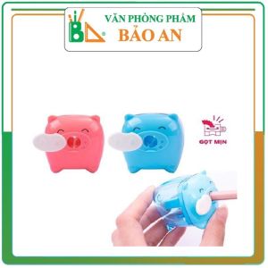 Gọt chì Deli 0557 - Hình chú heo con - Văn phòng phẩm Bảo An