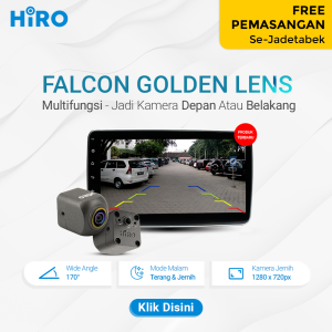 Kamera Mundur Hiro Falcon AHD - Gold Lens