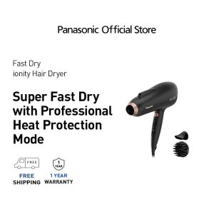 [ONLINE EXCLUSIVE] PANASONIC EH-NE86 HAIR DRYER SUPER FAST DRY WITH PROFESSIONAL HEAT PROTECTION MODE EH-NE86-K655 HA4