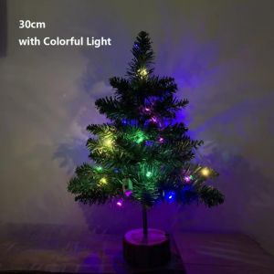 MIRELAE 30/45 cm Đồ trang trí cây thông Noel Đèn LED Bền bỉ Trang trí bàn làm việc hàng ngày cho các buổi họp  gia đình Chất lượng cao. Mini Đạo cụ trang trí cây thông Noel Các buổi tiệc Giáng sinh.