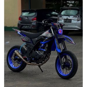 Decal/Stiker wr155/crf150L/klx bf/DTracker/Gordon full body(Bisa ganti warna+nama+no)