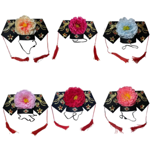 Fashionable Ethnic Hair Ornaments Long Tassels Headpiece Ceremony Headpiece for Evening Parties