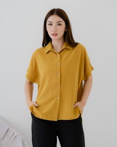 Dofy Nana Top 003 / Atasan Kemeja Lengan Pendek / Basic shirt 003