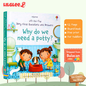 LILGLEE usborne why do we need a potty? Flap Board Book Flap Picture Books Story Book Book for Children