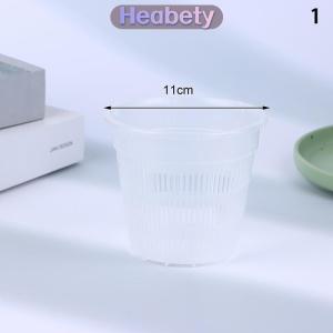 Heabety 11cm 14cm Bướm Phong Lan đặc biệt chậu hoa với lỗ bên lưới cốc chậu cây chậu hoa giỏ nhựa thoáng khí container