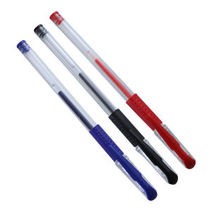 Gel Pen 3 Colors Bullet Tip Pens Gel Pens Black Red Blue Dark Blue 0.5mm 中性笔 水笔 圆珠笔