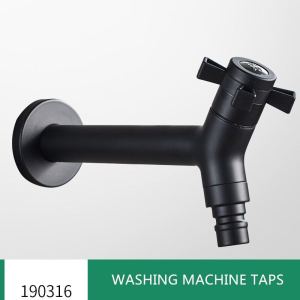 304 Stainless Steel Wall Mounted Faucet Washing Machine Tap Mop Tap Garden Outdoor Bathroom Water Faucet